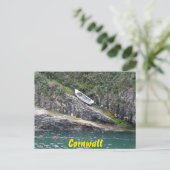 Carte Postale Bateau à Cornwall (Debout devant)