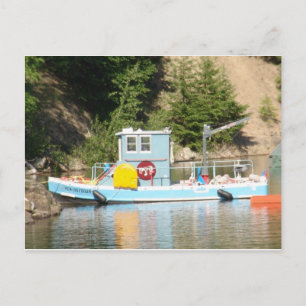 Carte Postale Bateau à moteur