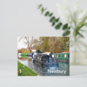 Carte Postale Bateau à Newbury (Debout devant)
