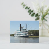 Carte Postale Bateau à pédales et nacelles (Debout devant)