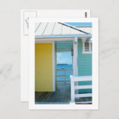 Carte Postale Bateau à travers Walkway (Devant / Derrière)