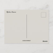 Carte Postale Bateau à Upolu Samoa (Dos)