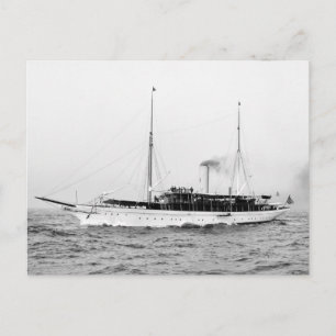Carte Postale Bateau à vapeur Emerald, début des années 1900