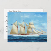 Carte Postale Bateau à vapeur Lady Torfrida 1910 (Devant / Derrière)