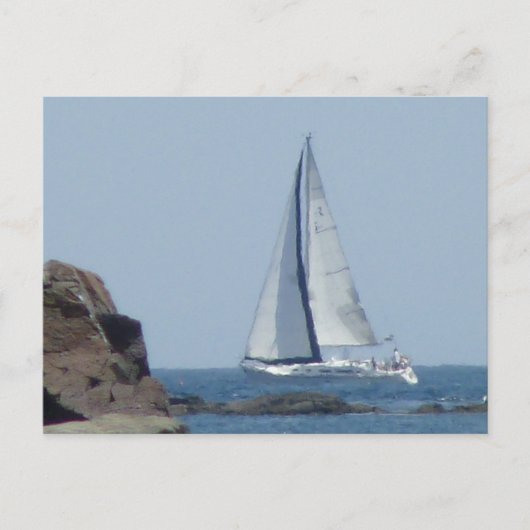 Carte Postale Bateau à voile (Devant)