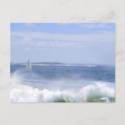 Carte Postale Bateau à voile (Devant)