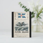 Carte Postale Bateau à voile Dragon Clipper 1858 (Debout devant)