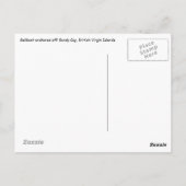 Carte Postale Bateau à voile @ Sandy Cay (Dos)