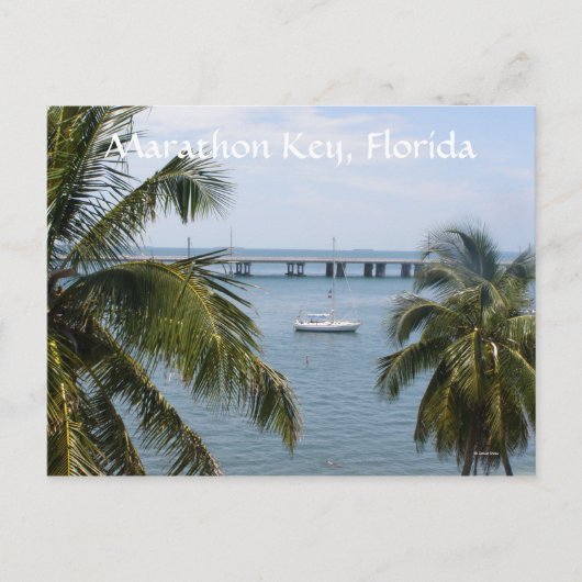 Carte Postale Bateau Au Paradis (Devant)