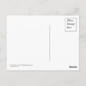 Carte postale Bateau Automne (Dos)