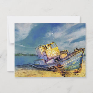 Carte postale Bateau Beauté