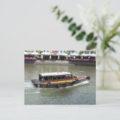 Carte Postale Bateau chinois (Debout devant)