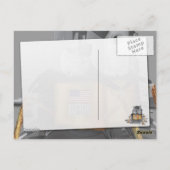 Carte Postale Bateau d'atterrissage (Dos)