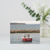 Carte Postale Bateau de Block Island (Debout devant)