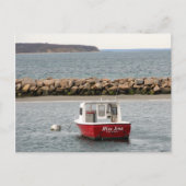 Carte Postale Bateau de Block Island (Devant)