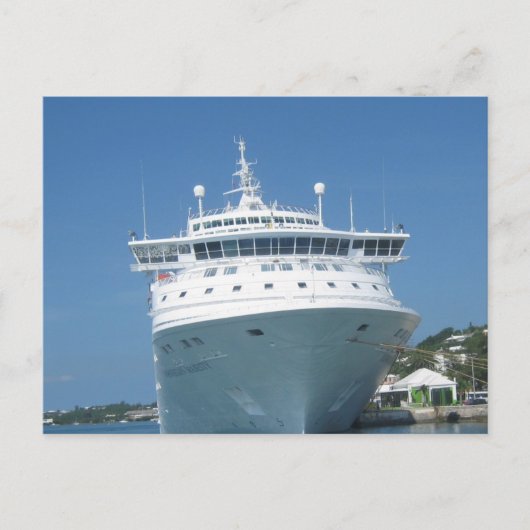 Carte Postale Bateau de croisière (Devant)