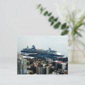 Carte Postale Bateau de croisière (Debout devant)