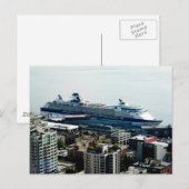 Carte Postale Bateau de croisière (Devant / Derrière)