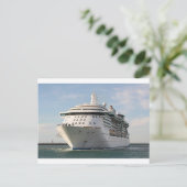 Carte Postale Bateau de croisière 4 (Debout devant)