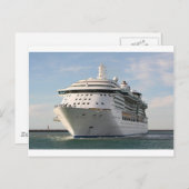 Carte Postale Bateau de croisière 4 (Devant / Derrière)