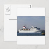 Carte Postale Bateau de croisière Braemar. (Devant / Derrière)