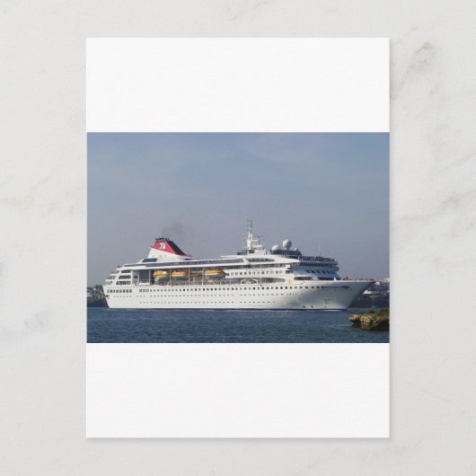 Carte Postale Bateau de croisière Braemar. (Devant)