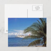 Carte Postale Bateau de croisière carnavalesque amarré à Grand C (Devant / Derrière)