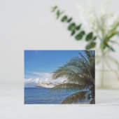 Carte Postale Bateau de croisière carnavalesque amarré à Grand C (Debout devant)