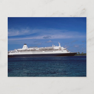 Carte Postale Bateau de croisière, Nassau, Bahamas