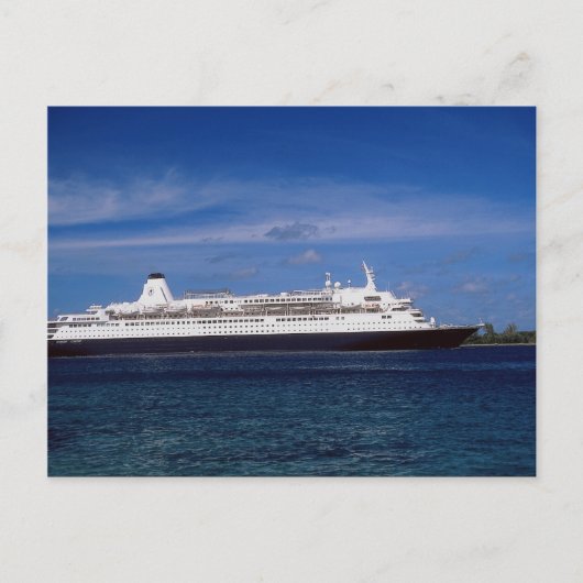 Carte Postale Bateau de croisière, Nassau, Bahamas (Devant)