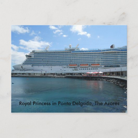 Carte Postale Bateau de croisière Royal Princess (Devant)