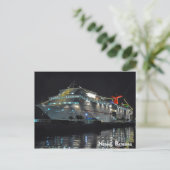 Carte Postale Bateau De Croisières À Nassau, Bahamas (Debout devant)