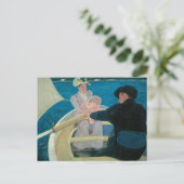 Carte Postale Bateau de Mary Cassatt, Art Vintage (Debout devant)