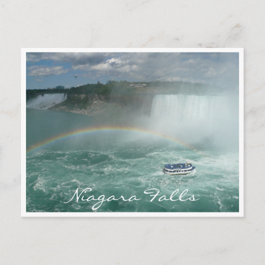 Carte Postale bateau de niagara falls (Devant)