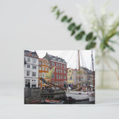 Carte Postale bateau de nyhavn (Debout devant)