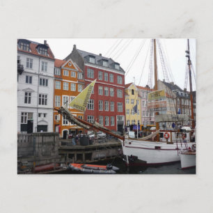 Carte Postale bateau de nyhavn