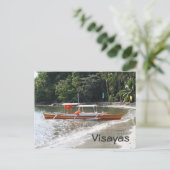 Carte Postale Bateau de pêche (Debout devant)