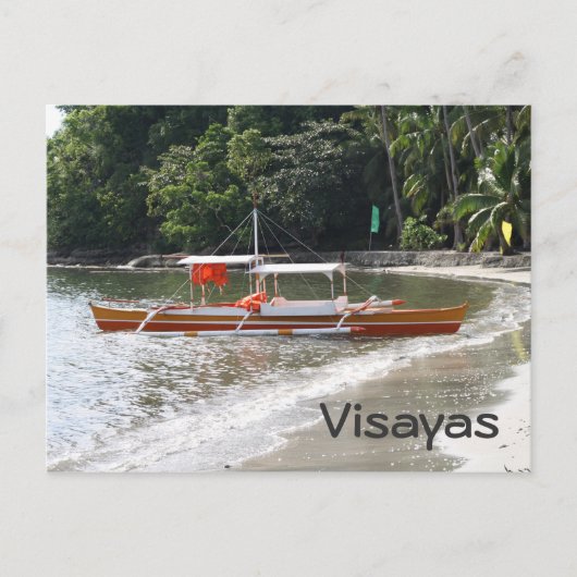 Carte Postale Bateau de pêche (Devant)