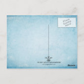 Carte postale bateau de pêche (Dos)