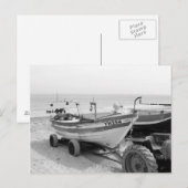 Carte Postale "Bateau de pêche" (Devant / Derrière)