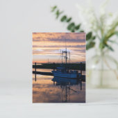 Carte Postale Bateau de pêche (Debout devant)