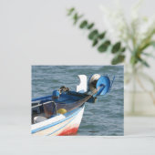 Carte Postale Bateau de pêche à Katakolon en Grèce (Debout devant)