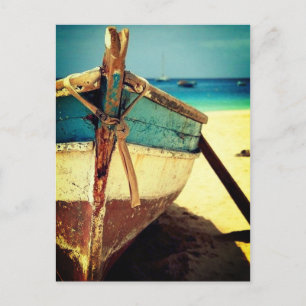 Carte postale - Bateau de pêche en Méd Espagne