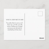 Carte Postale Bateau de pêche Plage Océan Côte Côtière Nautique (Dos)