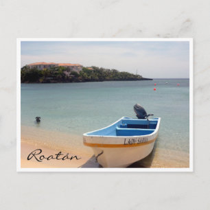Carte Postale bateau de roatán