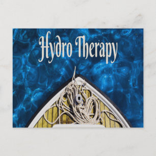 Carte Postale Bateau de thérapie hydro océan voile