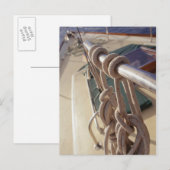 Carte Postale Bateau Deck (Devant / Derrière)