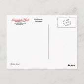 Carte postale bateau des îles Gili (Dos)