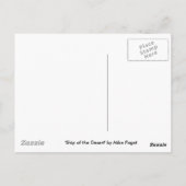 Carte Postale Bateau du désert (Dos)