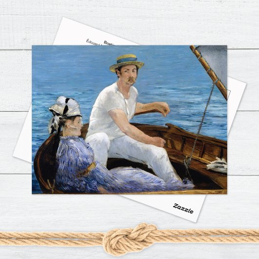 Carte Postale Bateau Edouard Manet Art